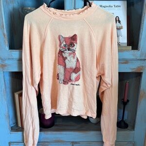 Teddy Fresh size medium cat shirt